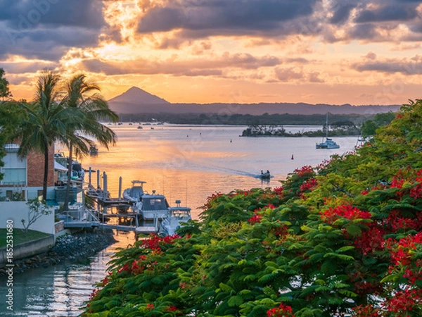 Obraz Noosa Sound Sunset