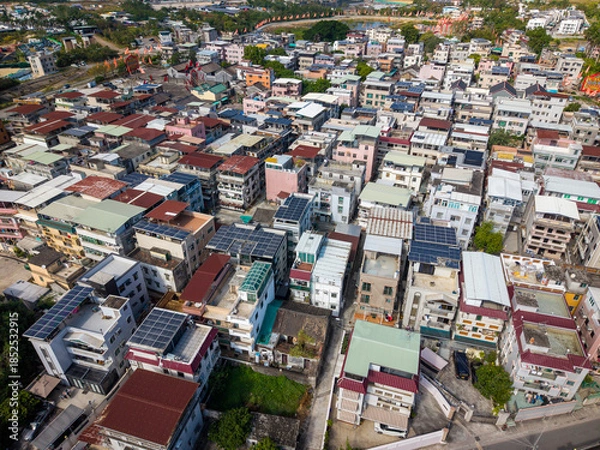 Obraz Yuen Long Countryside Skyline