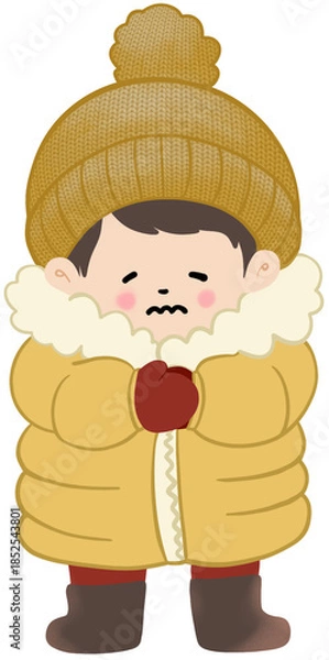 Obraz 패딩입은 아이