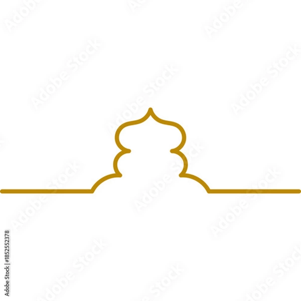 Obraz Islamic Line Decoration