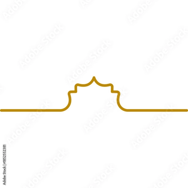 Obraz Islamic Line Decoration