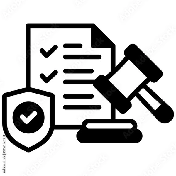 Obraz Compliance Icon