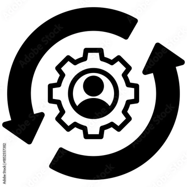 Obraz Change Management Icon