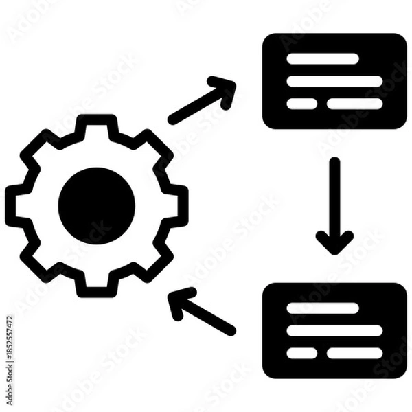 Obraz Procedure Management Icon