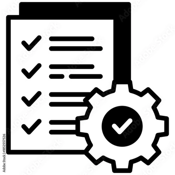 Obraz Standard Operating Procedure Icon