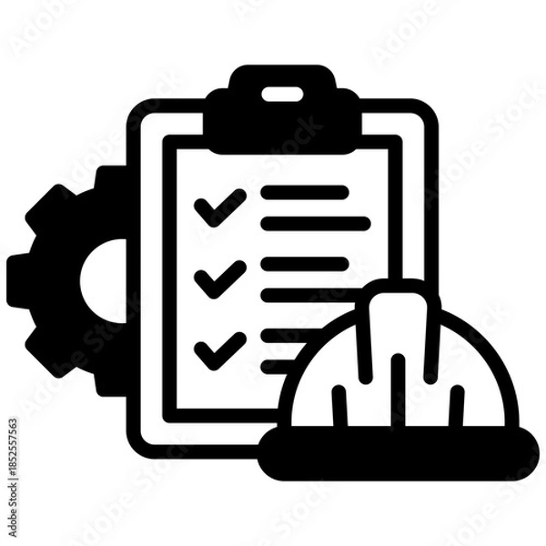 Obraz Work Procedure Icon
