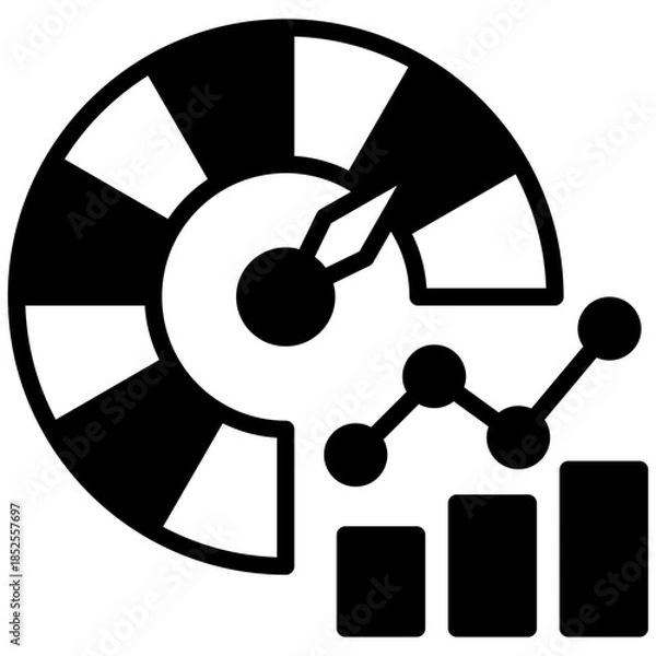 Obraz Key Performance Indicators Icon