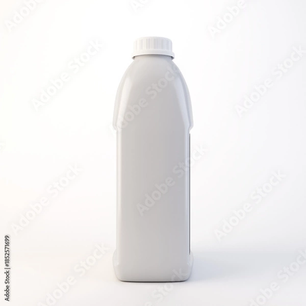 Obraz Generic White 3 Litre Cleaning Container 3D Render