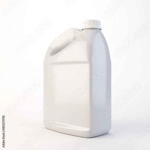 Obraz Generic White 3 Litre Cleaning Container 3D Render