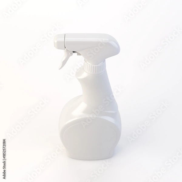 Obraz Generic Hand Spray Cleaning Bottle 3D Render Isolated