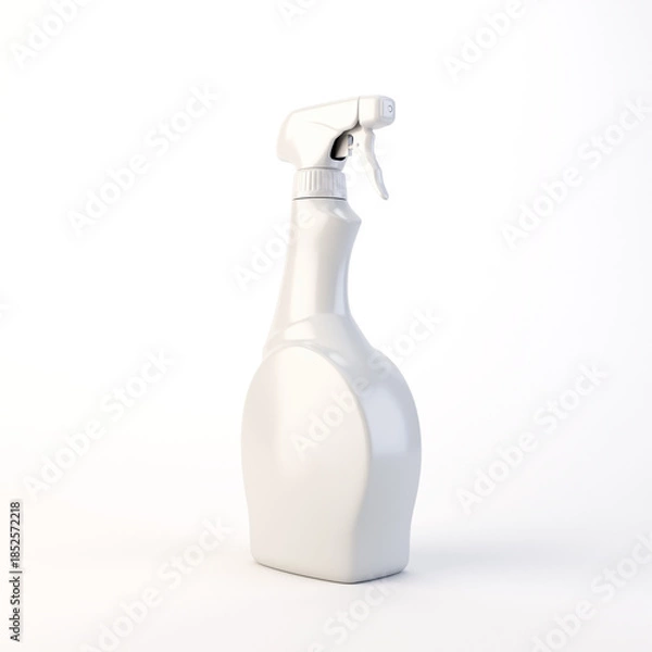 Obraz Generic Hand Spray Cleaning Bottle 3D Render Isolated