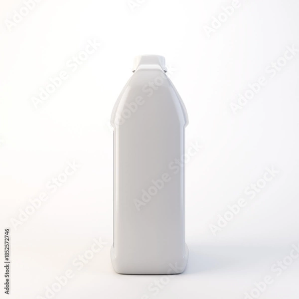 Obraz Generic White 3 Litre Cleaning Container 3D Render