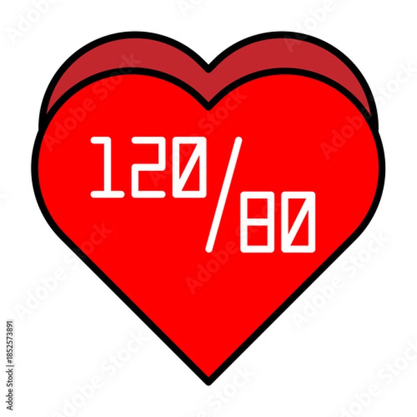 Obraz Blood Pressure Sticker