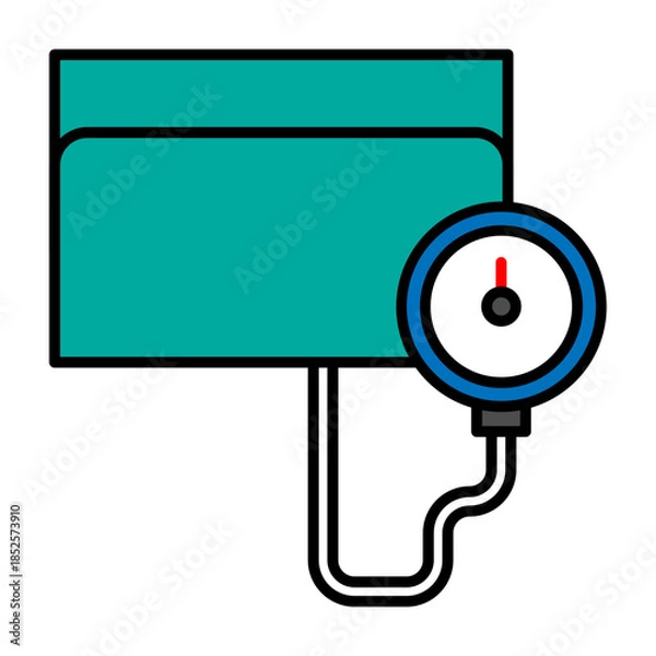 Obraz Blood Pressure Sticker