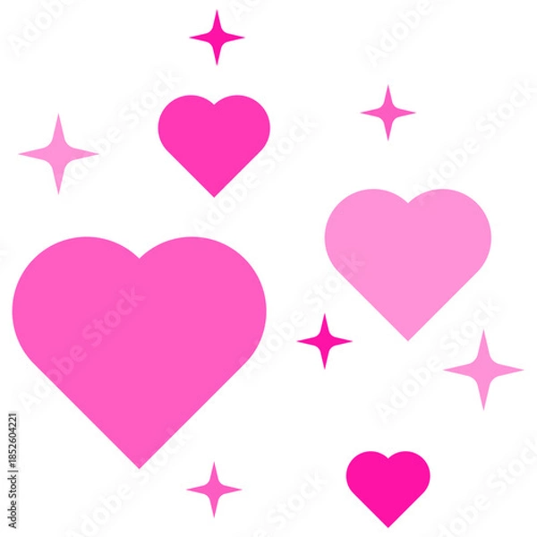 Obraz Sparkle Heart Decoration