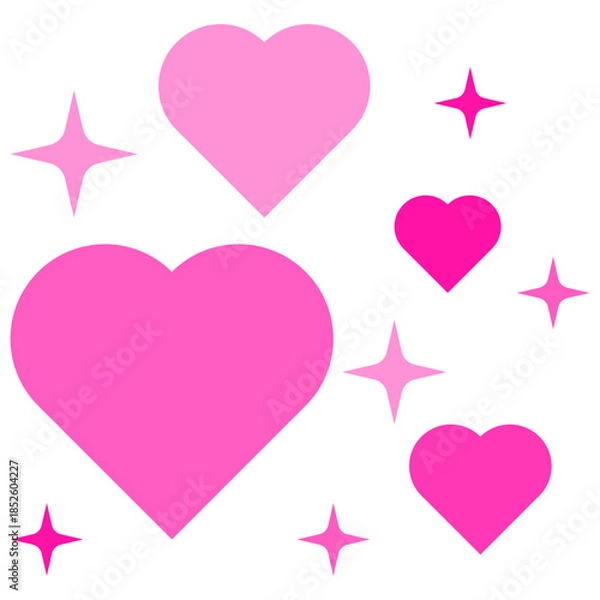 Obraz Sparkle Heart Decoration