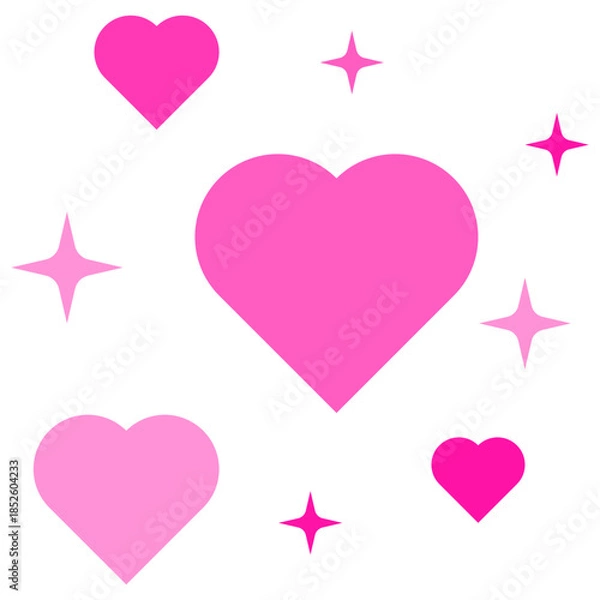 Obraz Sparkle Heart Decoration