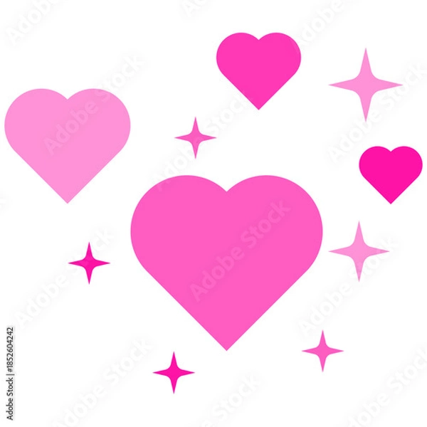 Obraz Sparkle Heart Decoration