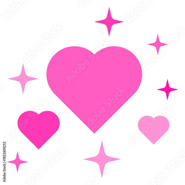 Obraz Sparkle Heart Decoration