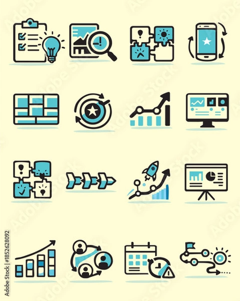 Obraz Startup and Innovation Proces...