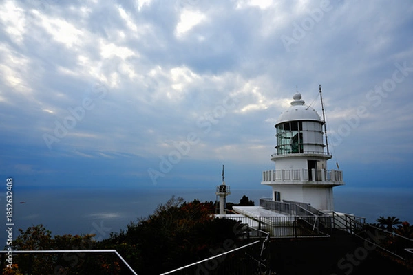 Fototapeta 都井岬の灯台