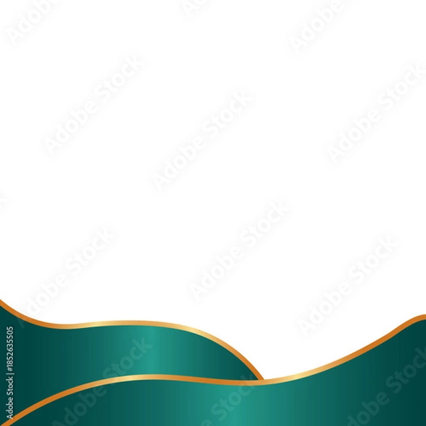 Obraz Islamic Footer Illustration