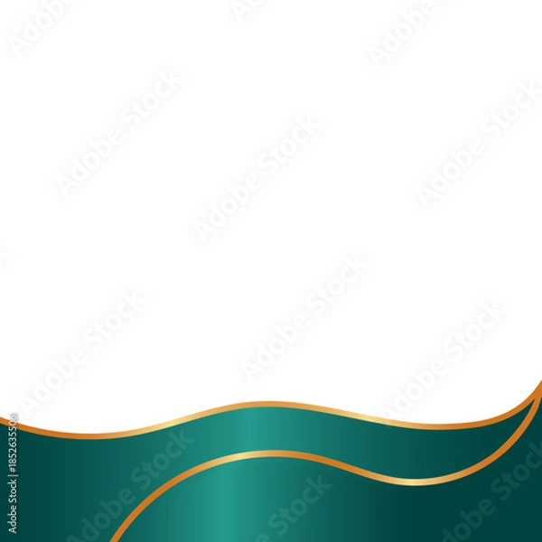 Obraz Islamic Footer Illustration