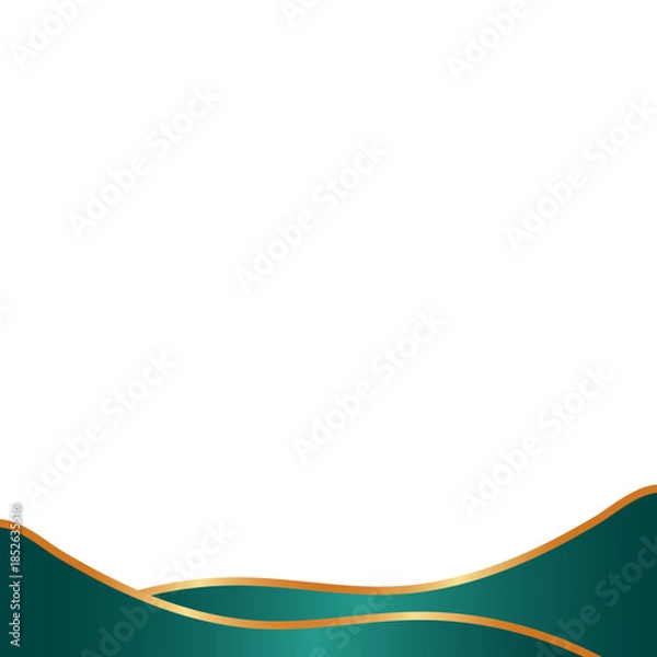 Obraz Islamic Footer Illustration