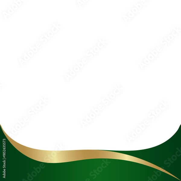Obraz Islamic Footer Illustration