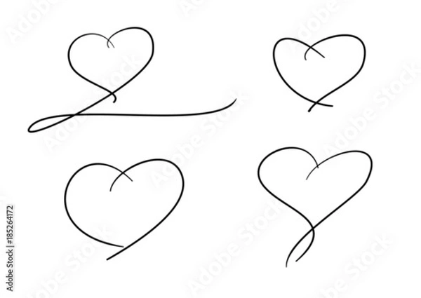 Obraz Handgezeichnete Elemente Design