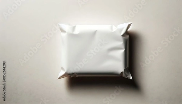 Obraz White Generic Retail Wrapper Mockup