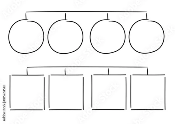 Obraz Handgezeichnete Elemente Design