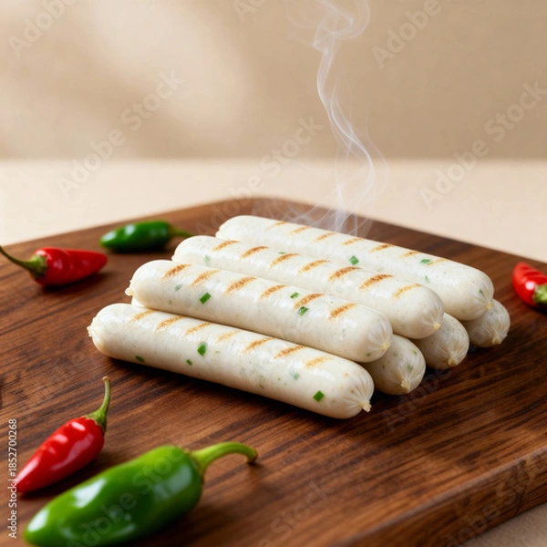 Obraz cheese sausages