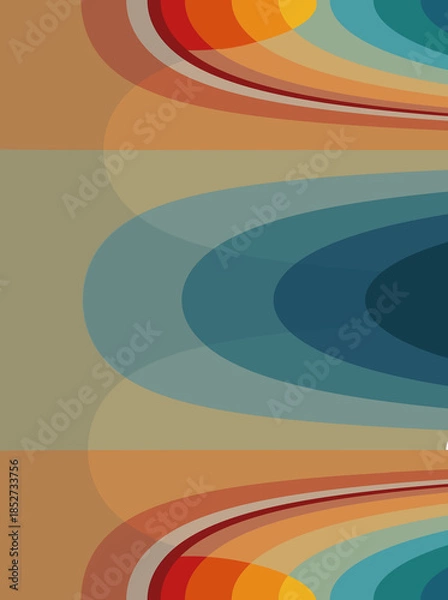 Obraz Here is an abstract background design illustration.