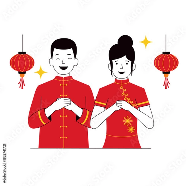 Obraz Couple Celebration