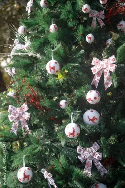 Obraz christmas tree decoration