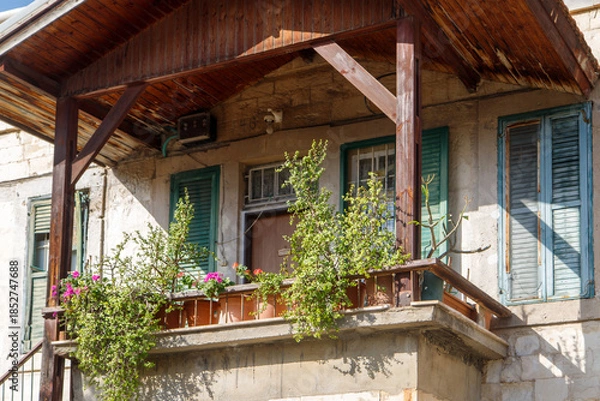 Obraz old wooden house