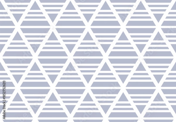 Fototapeta Abstract Seamless Geometric Diamonds Pattern. Striped Lines Texture. 