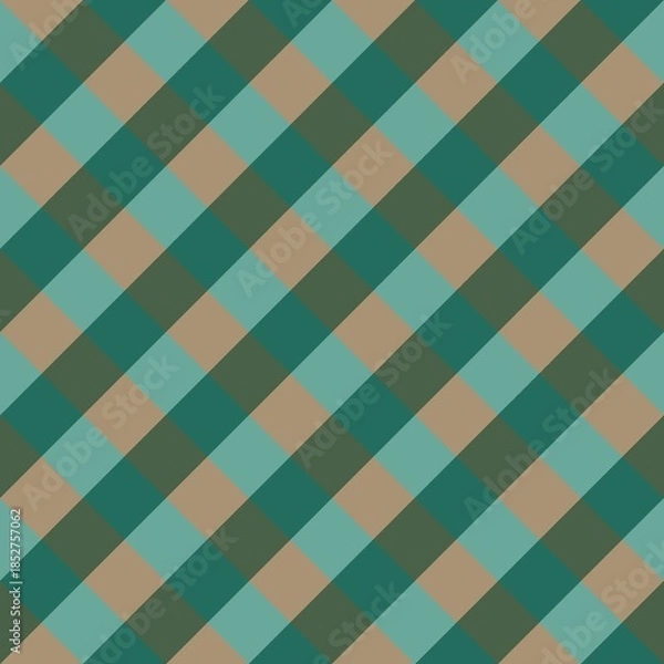 Obraz Seamless plaid pattern	

