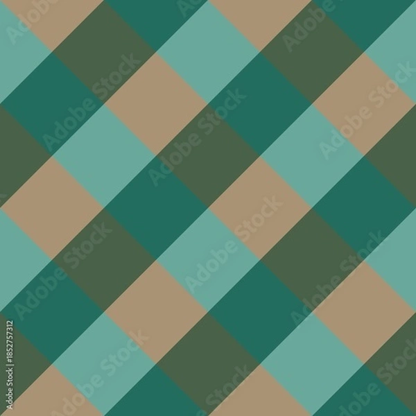 Obraz Seamless plaid pattern	
