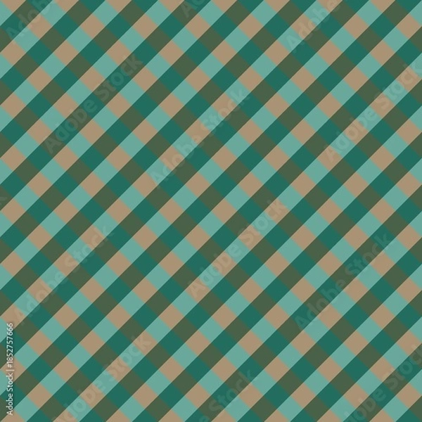 Obraz Seamless plaid pattern	
