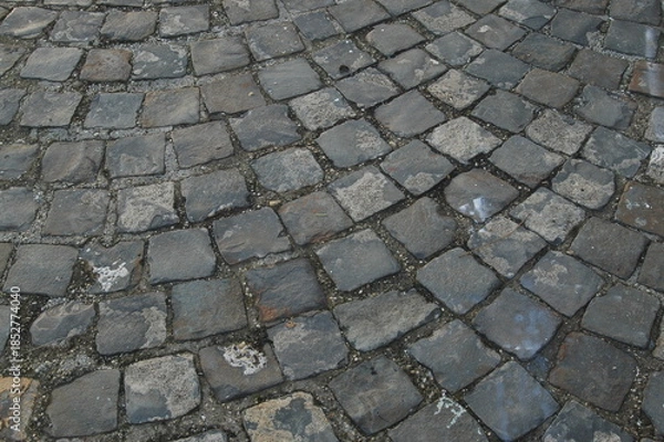 Obraz old stone pavement