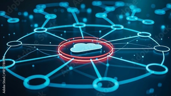 Obraz Forest Wildfire and Climate Change Disaster