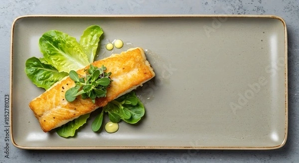 Obraz 彩り豊かな包み焼き 魚料理