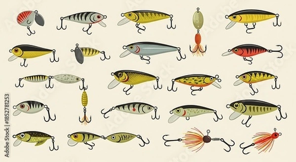 Obraz 擬餌の博物誌