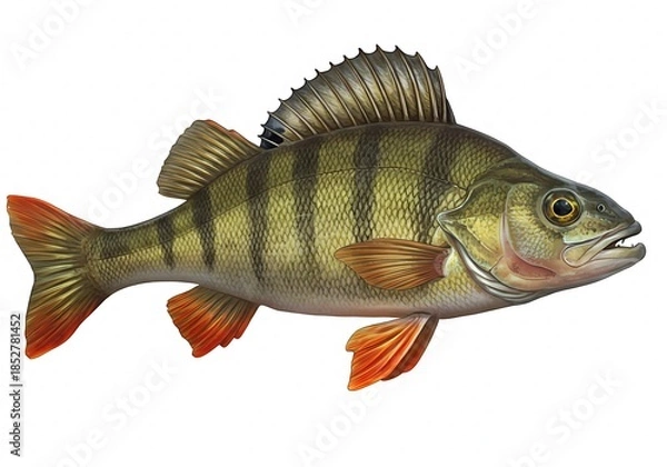 Obraz リアルな3Dパーチ：水中の輝き