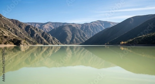 Obraz Still Waters, Mountain Echoes