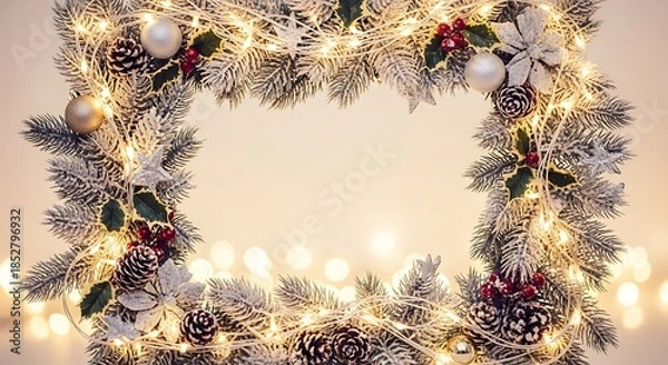 Obraz Winter's Glow Frame