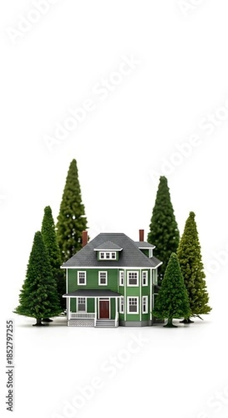 Obraz Emerald Home's Embrace