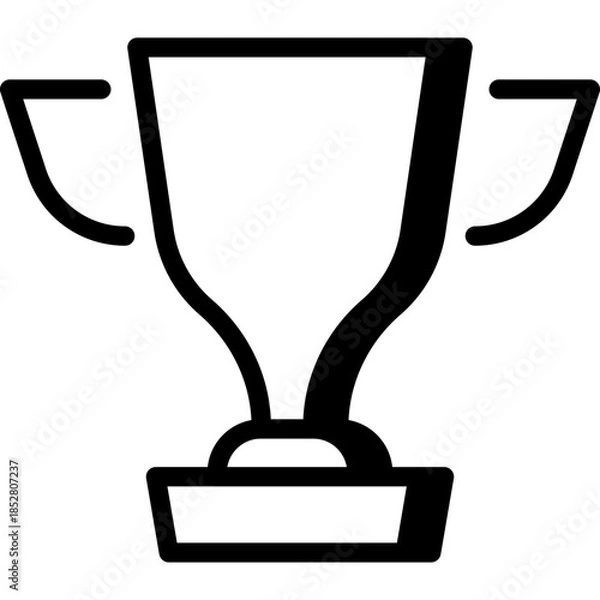 Obraz Trophy cup icon